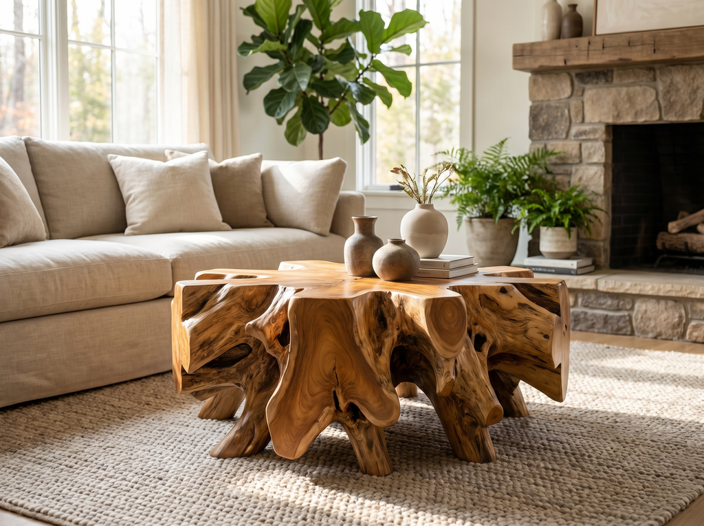 Журнальный столик 120см 4