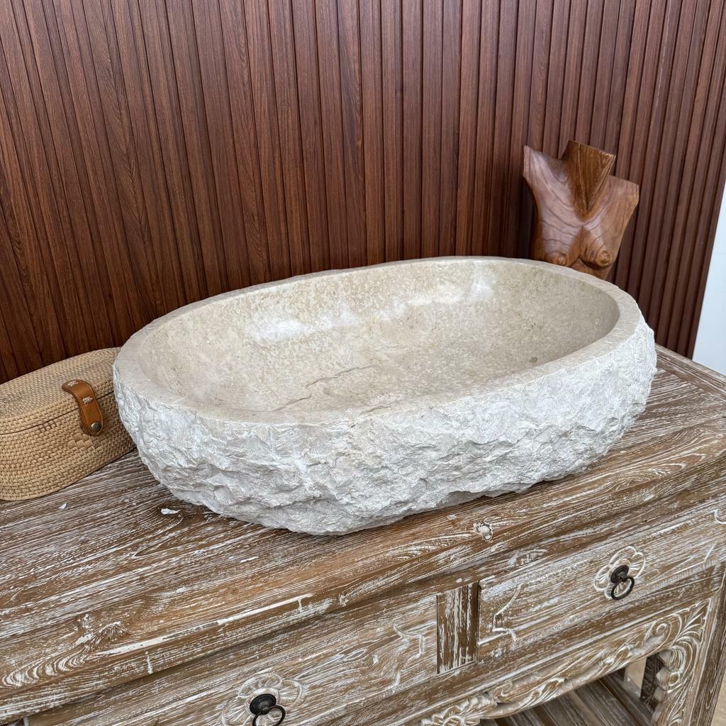 Раковина мрамор 60х40см