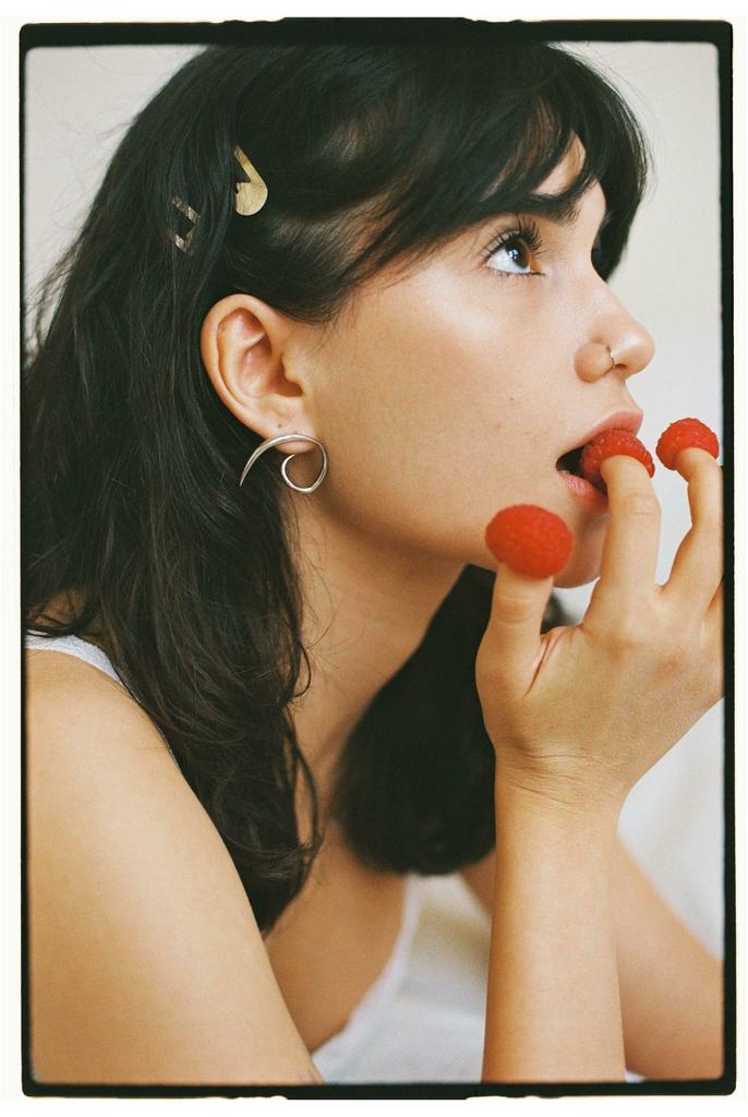 Серьги Завиток