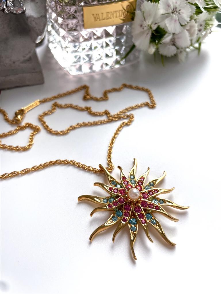 Кулон звезда в пастельных тонах