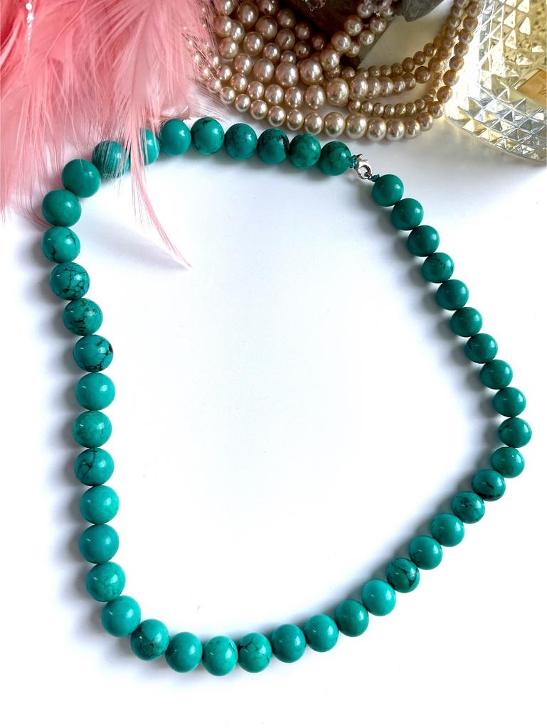 Колье из бирюзы