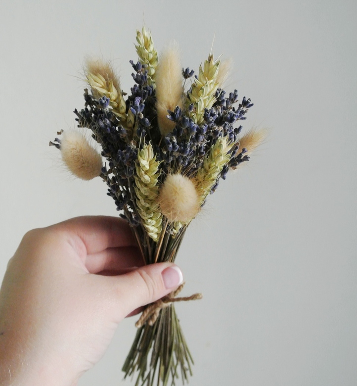 Мини-букетик сухоцветов