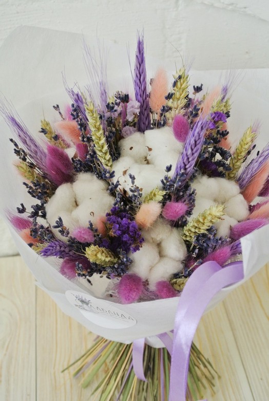 Сборный букет "Лавандовая нежность"