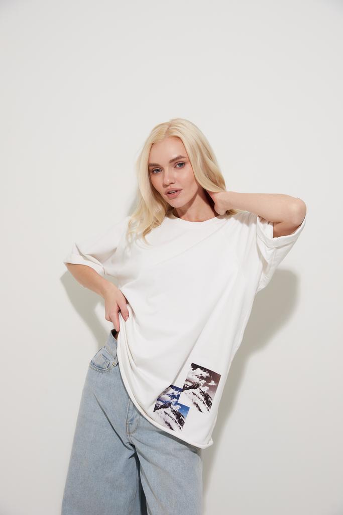 Футболка «Снег в горах»