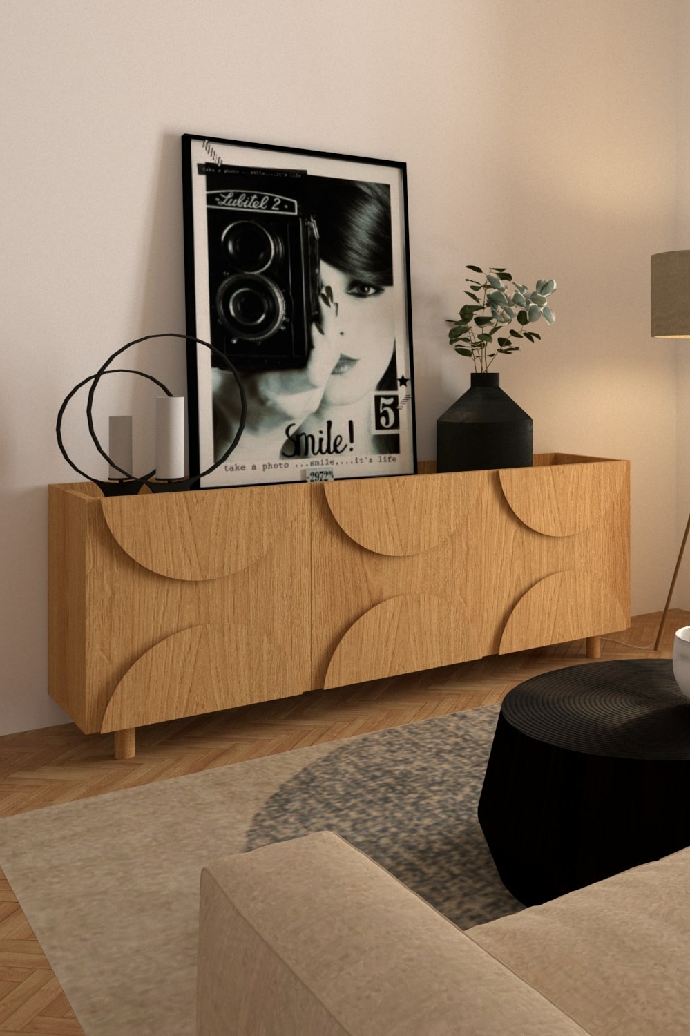 Комод из массива и шпона дуба от бренда мебели DEVIDESIGN