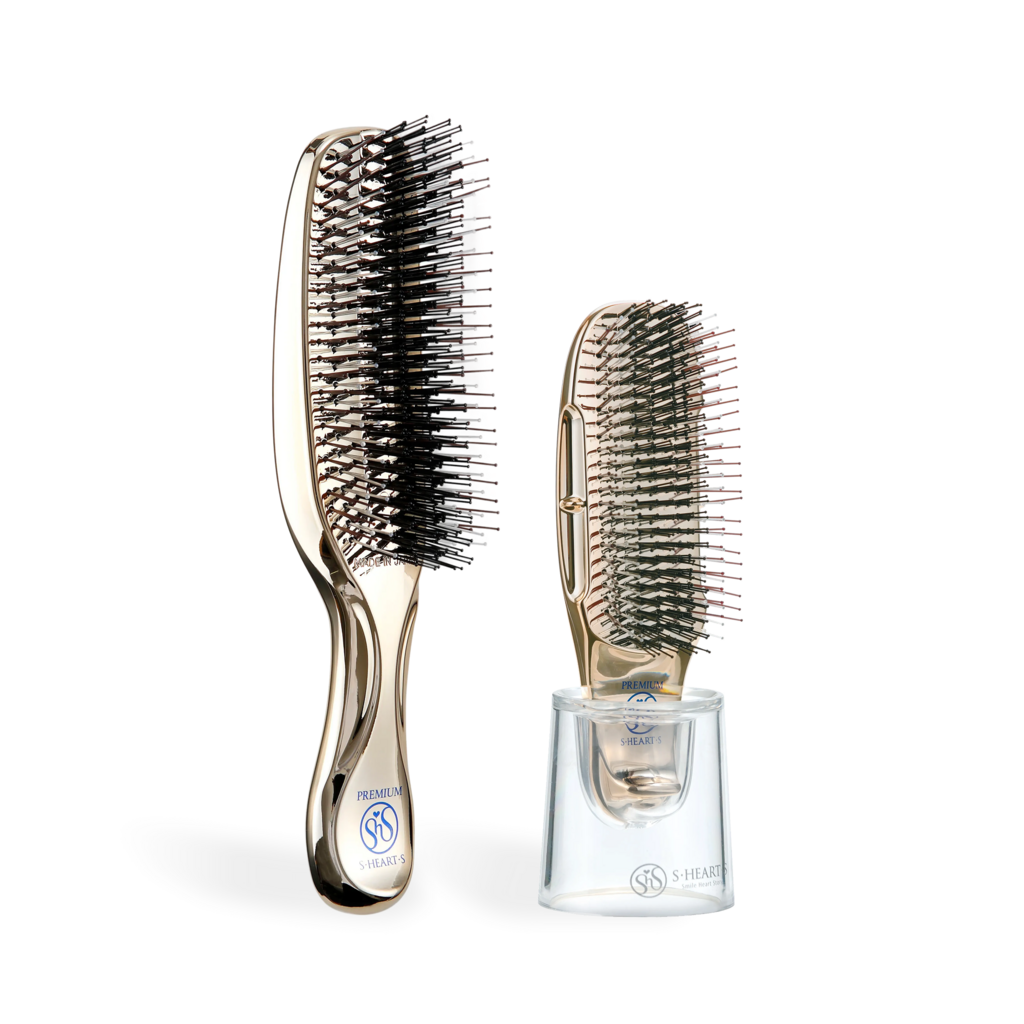 Расческа для кожи головы и волос  "Ворлд Премиум" (Scalp Brush World Premium) цвет шампань