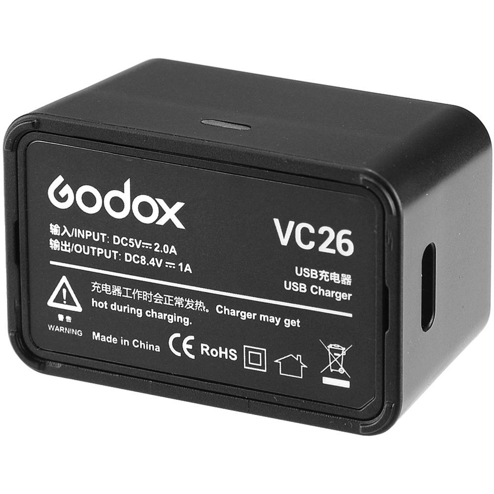 Godox.pro Зарядное устройство Godox VC26 USB для аккумулятора V1