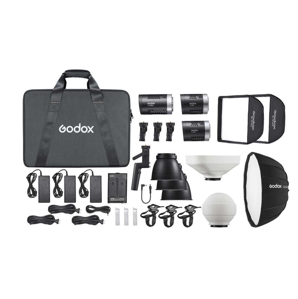 Комплект светодиодных осветителей Godox ML-KIT2 для видеосъемки