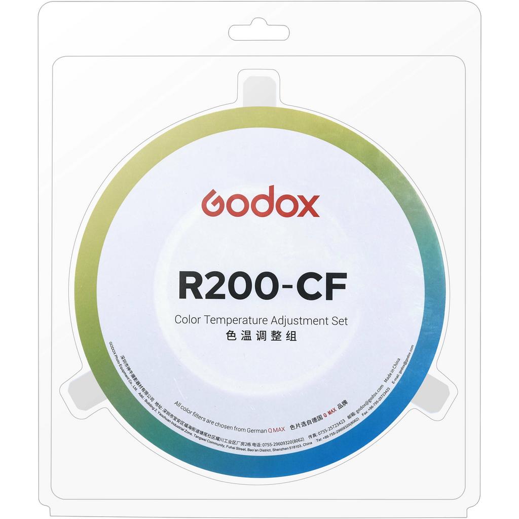 Набор цветных гелевых фильтров Godox R200 - CF