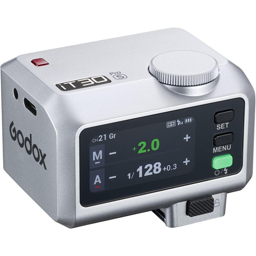 Вспышка накамерная Godox iT30Pro S TTL Mini Flash для  Sony (Silver)