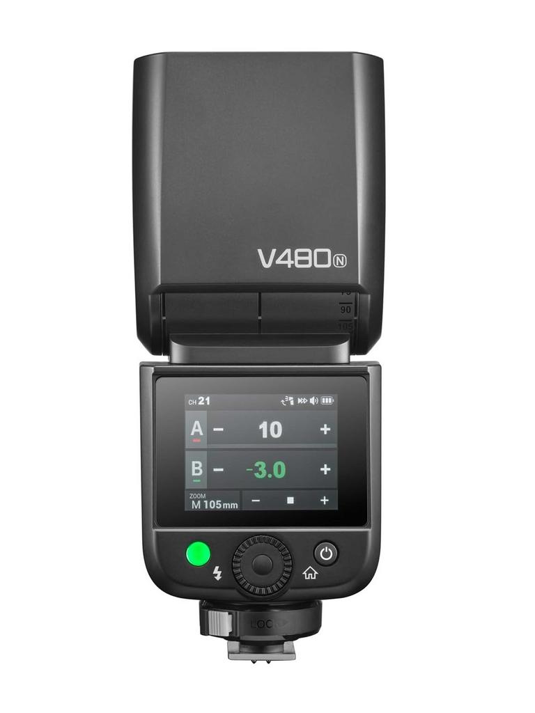 Вспышка накамерная Godox V480N i-TTL для Nikon