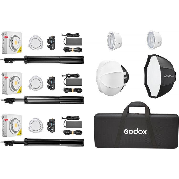 Комплект студийного оборудования Godox ML100Bi Kit3