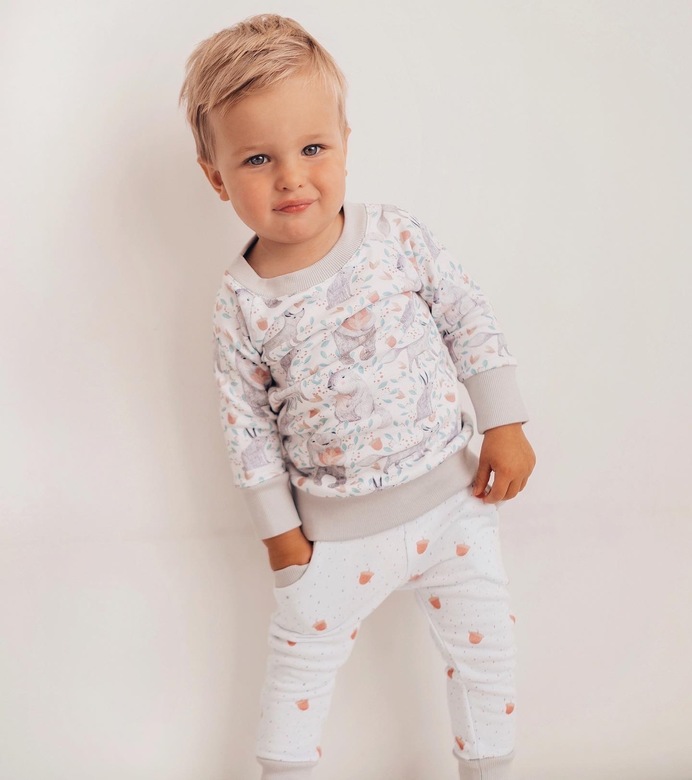 Forest animals Sweatshirt and Joggers Set