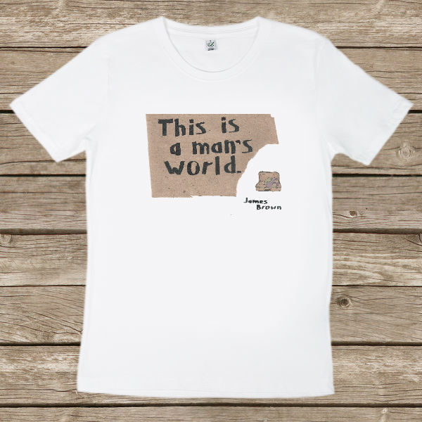 Футболка мужская "This is a man's world."