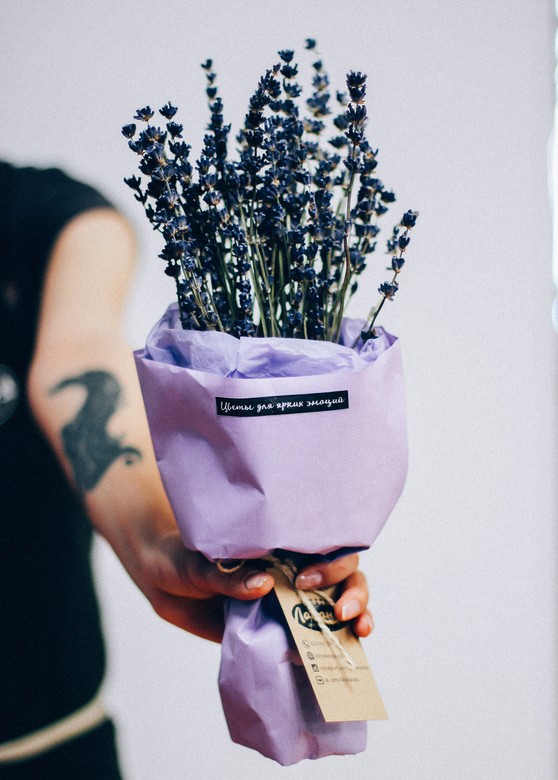 БУКЕТ "РЕТРО БЛЮЗ"