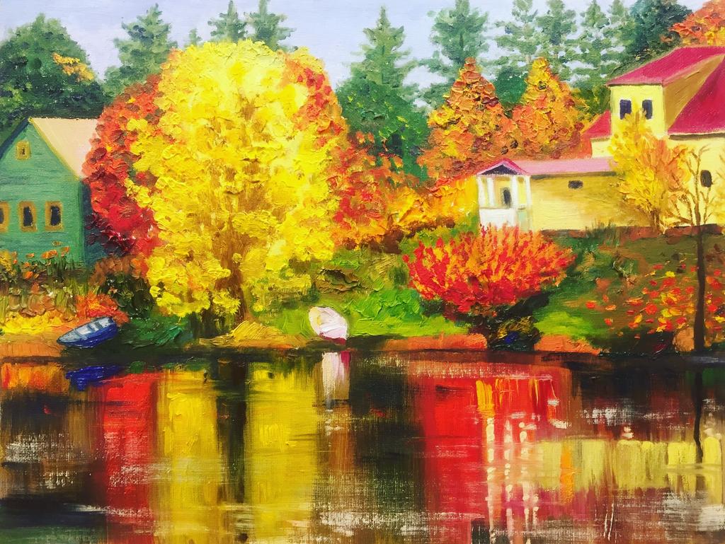 Осенью на озере