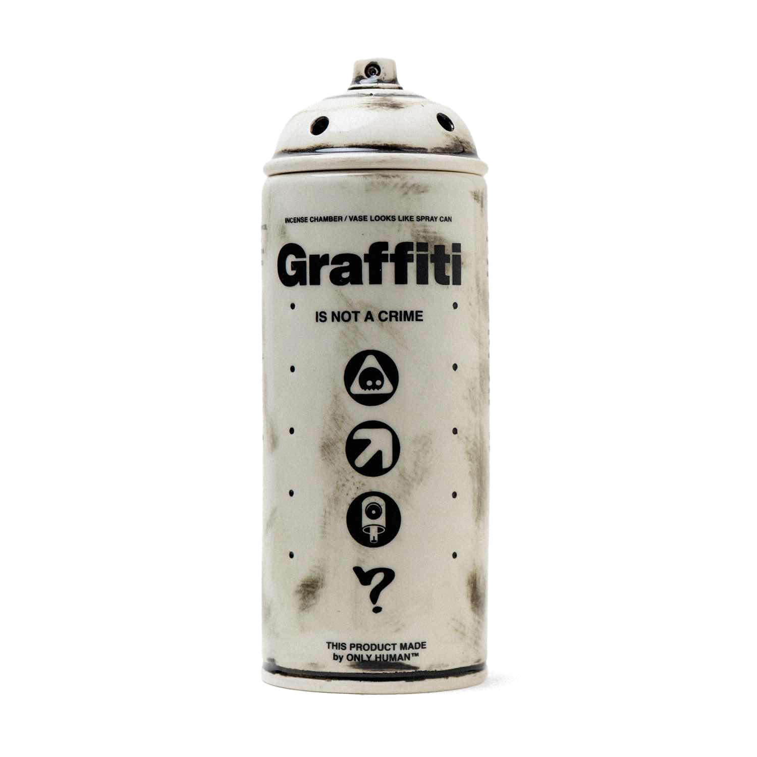 Ваза "SPRAY CAN / GRAFFITI" (black)