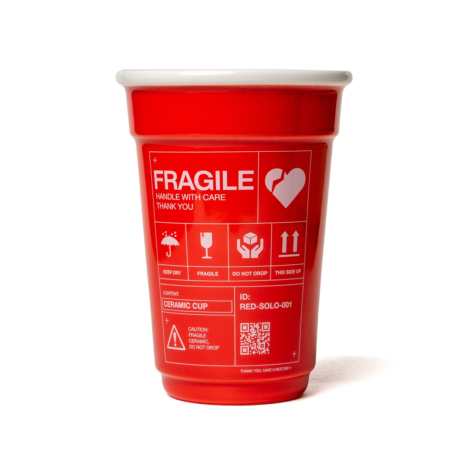 Стакан "FRAGILE"