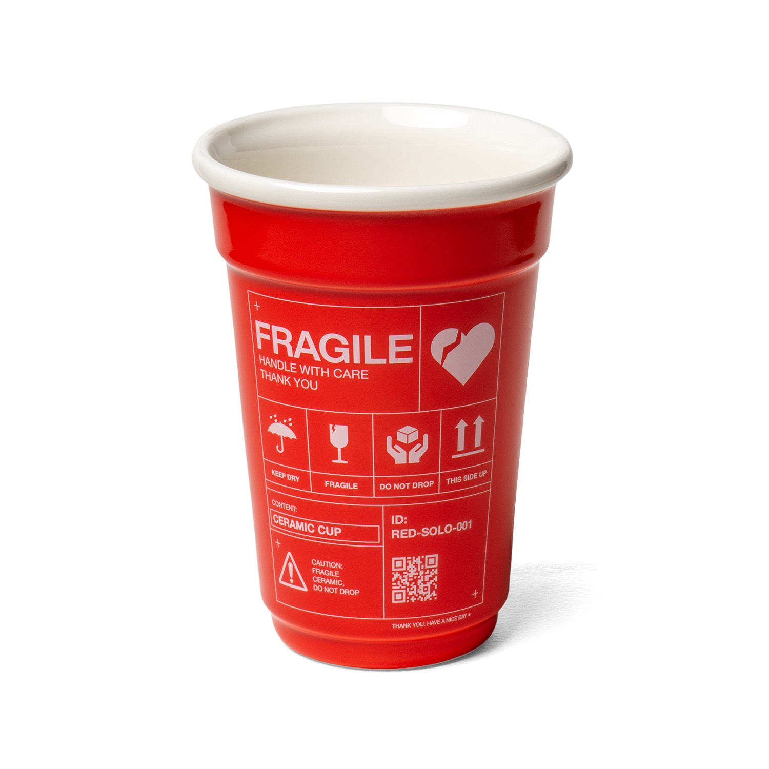 Стакан "FRAGILE"