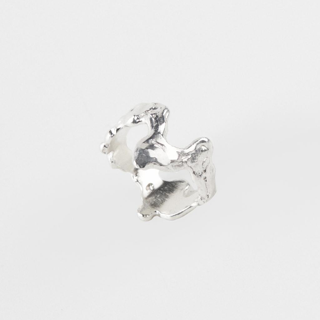 Кольцо Wave Liquid Metal