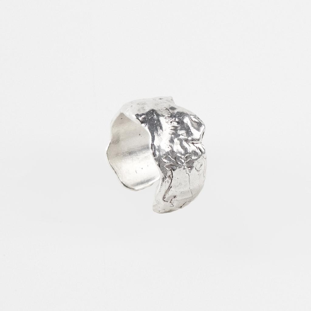 Кольцо регулируемое Lava Liquid Metal