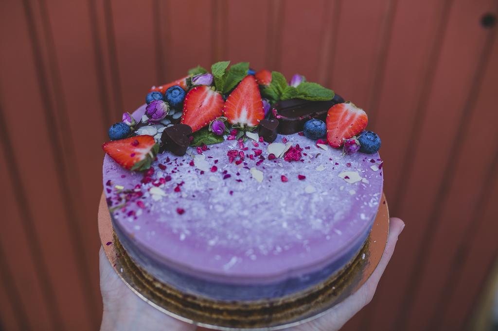 Rawcake черника-малина