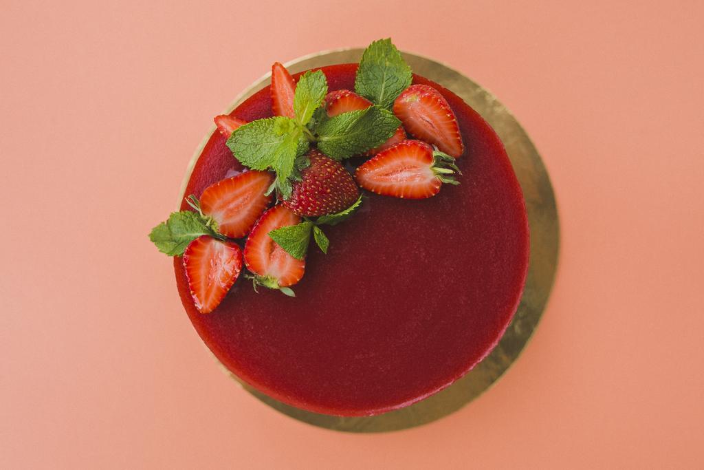 Торт-суфле "Клубничный"