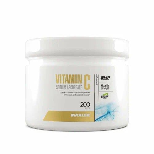 MAXLER Витамин С (Vitamin C Sodium Ascorbate) 200 г