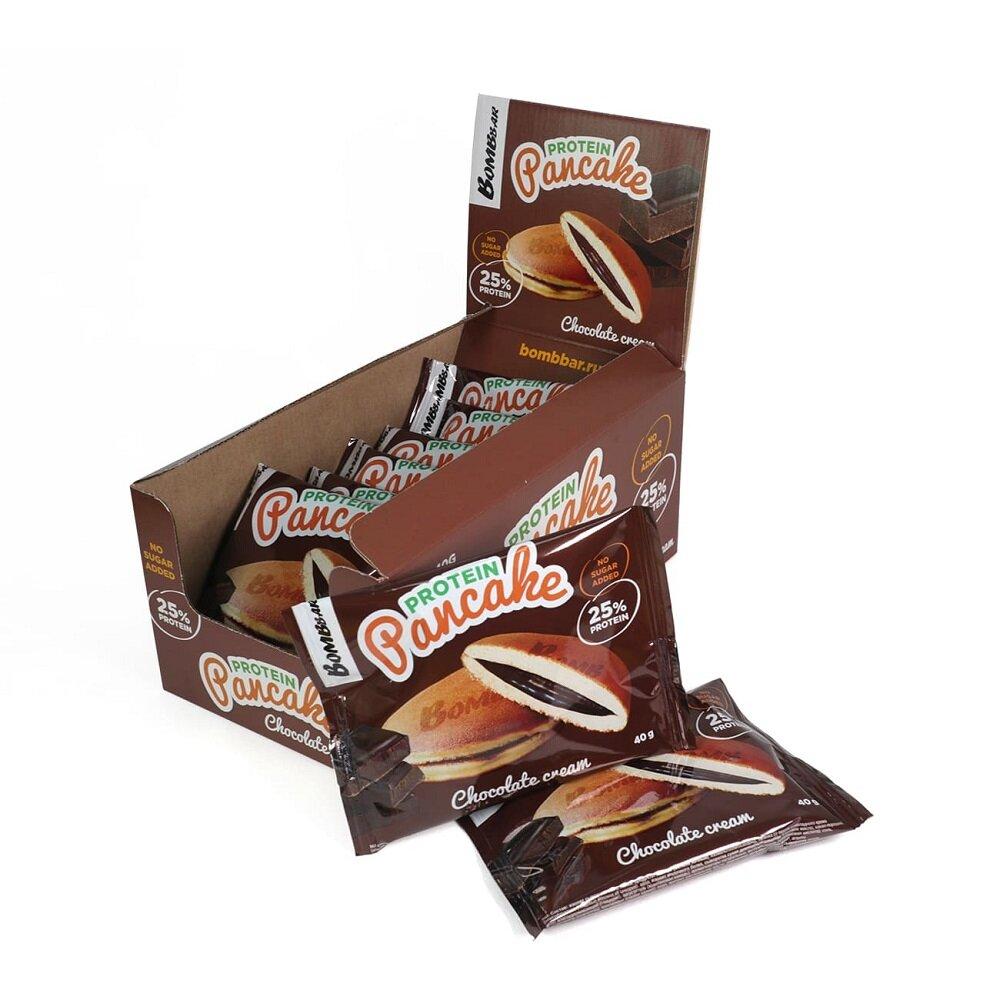 Готовые панкейки с начинкой BombBar Protein Pancake 40g