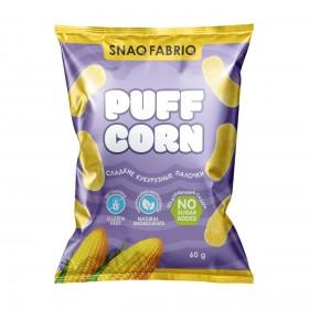 Кукурузные палочки Snaq Fabriq Puff corn, 60 г, Сладкие