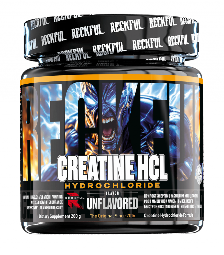 Креатин гидрохлорид  Reckful Creatine HCL Powder 200гр