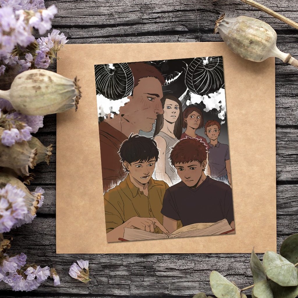 #5 — Почтовая открытка «Тот, кто в темноте»