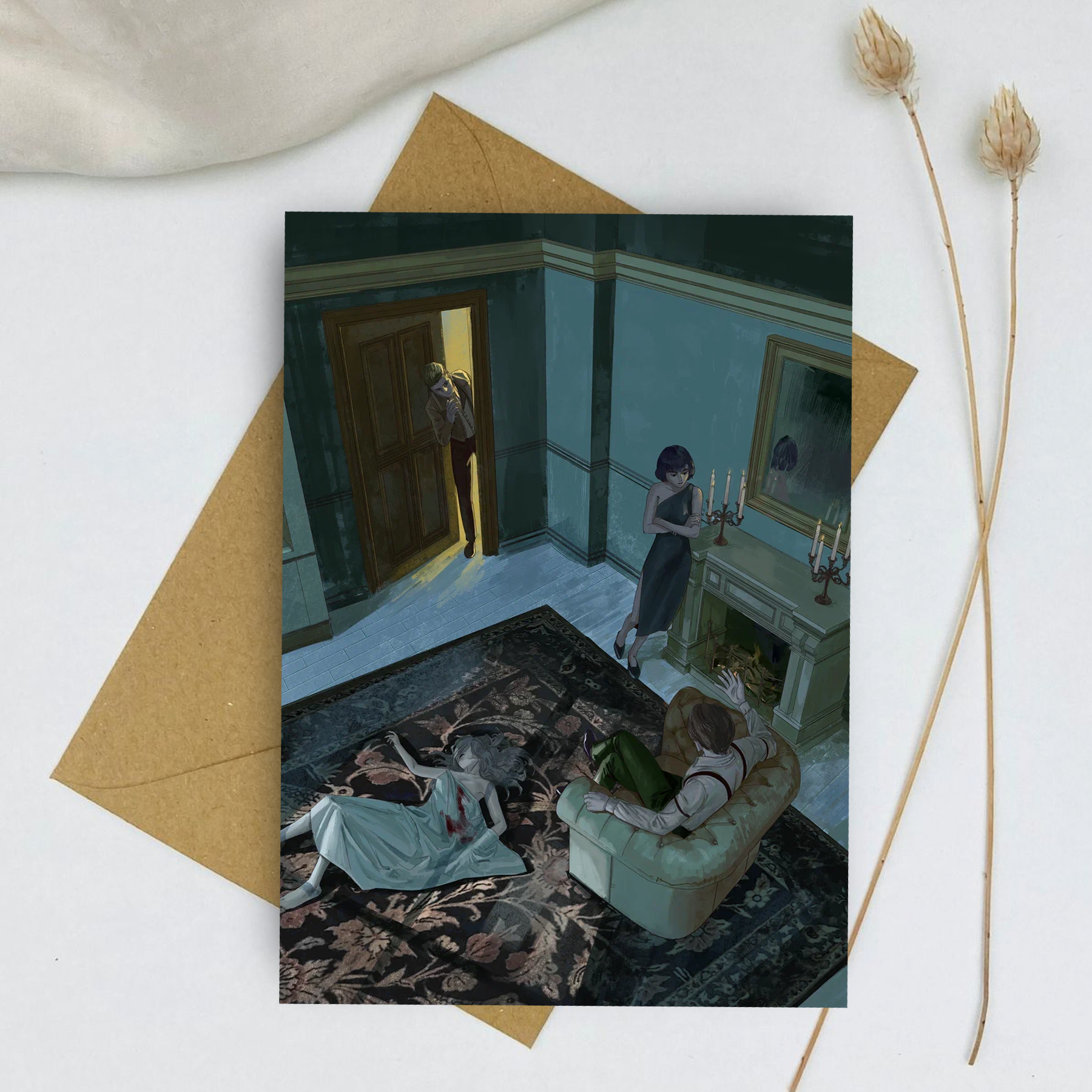 Почтовая открытка «Sense/off »