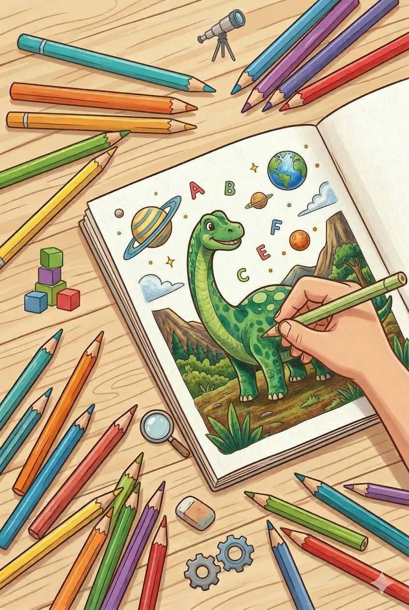 Научные раскраски Чевостика