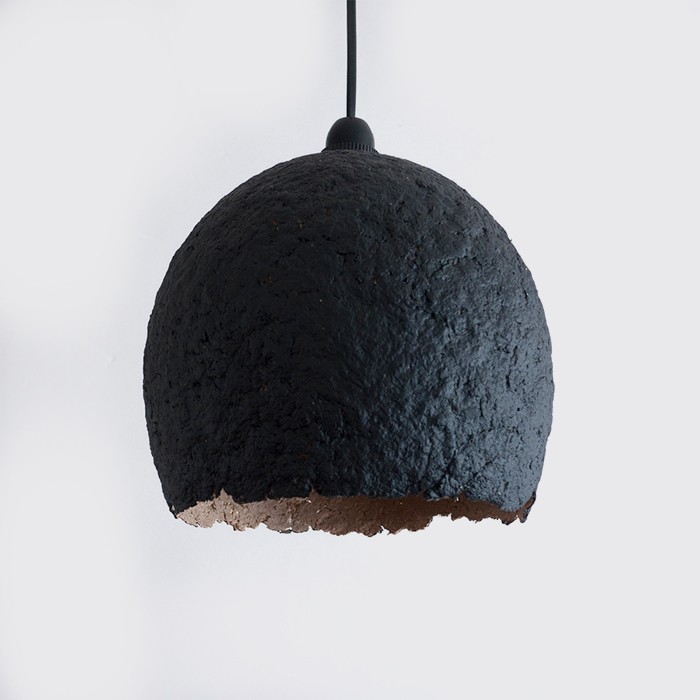 Сharcoal. Hanging lamp