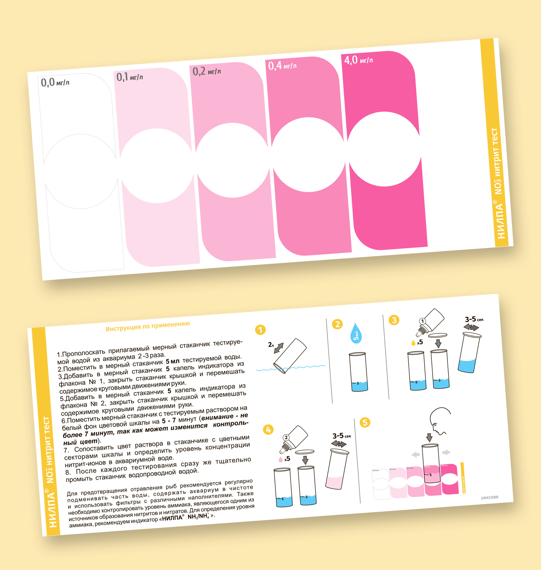 НИЛПА® Тест на нитриты
