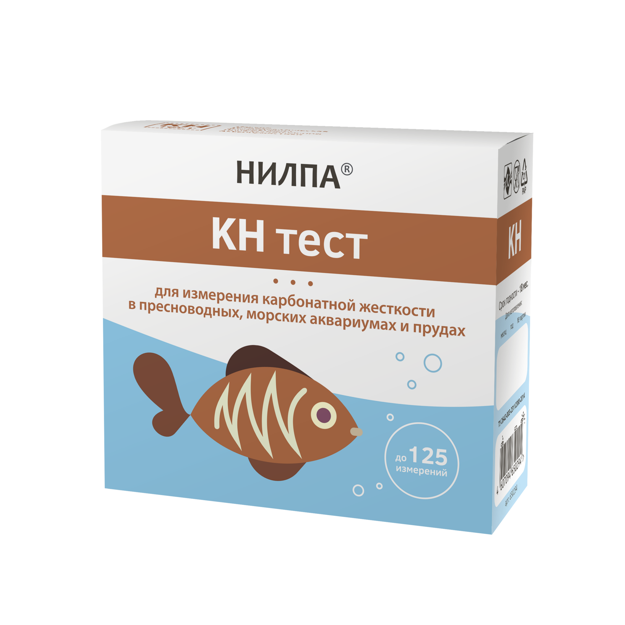 Тест НИЛПА® KH на карбонатную жесткость