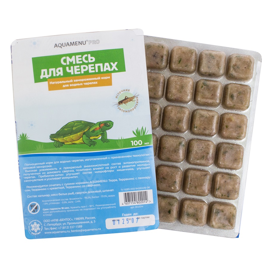 Смесь для черепах