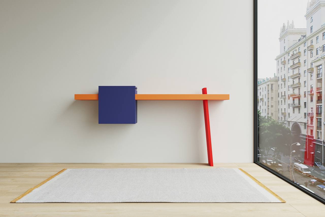 Напольная консоль Suprematism