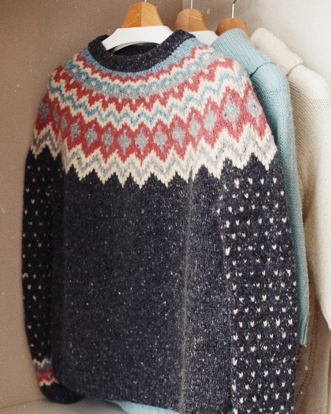 Джемпер с жаккардовым узором Royal Dots