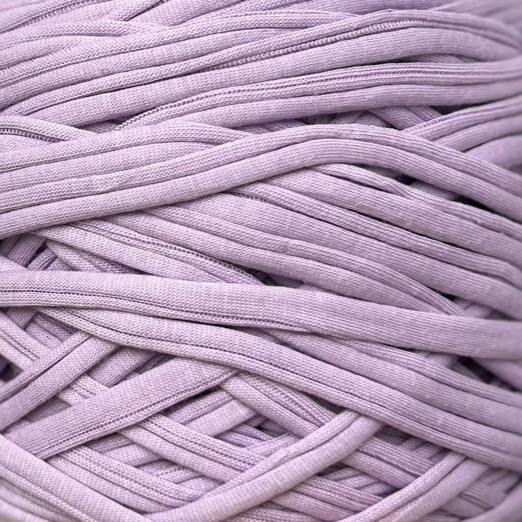 Трикотажная пряжа вторичного производства, 500 гр., цвет "Сирень"