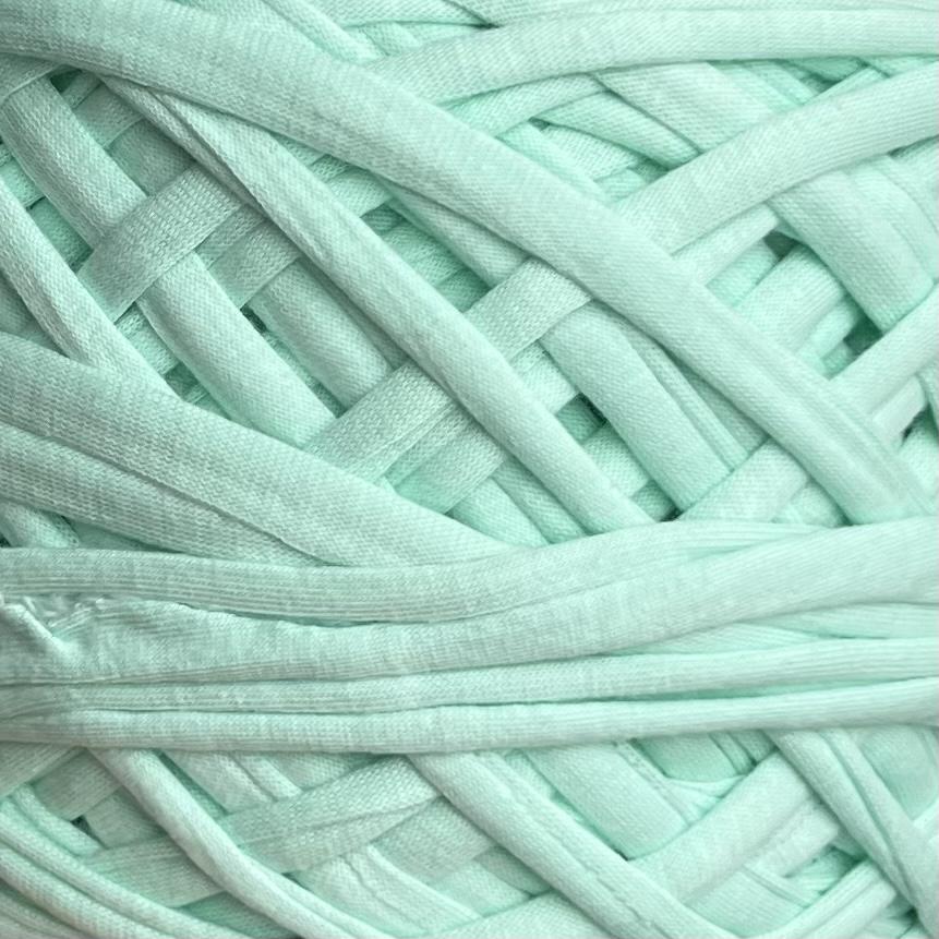 Трикотажная пряжа вторичного производства, 500 гр., цвет "Аквамарин"