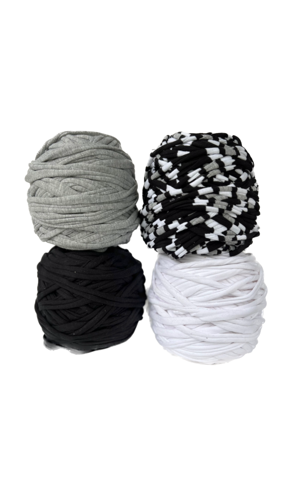 Трикотажная пряжа вторичного производства, 2000 гр., "Набор 20"