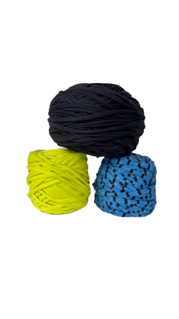 Трикотажная пряжа вторичного производства, 2000 гр., "Набор 21"