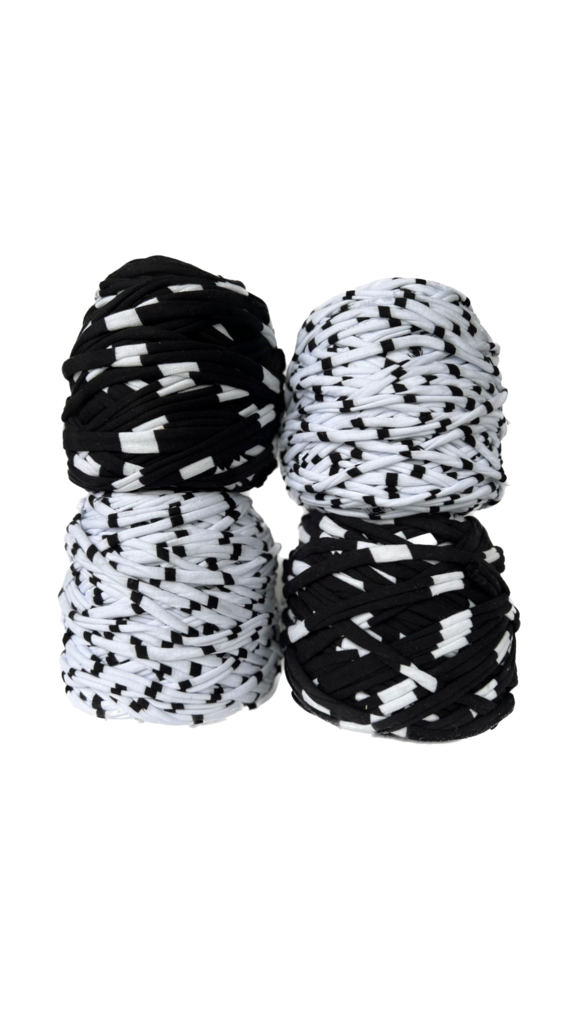 Трикотажная пряжа вторичного производства, 2000 гр., "Набор 23"