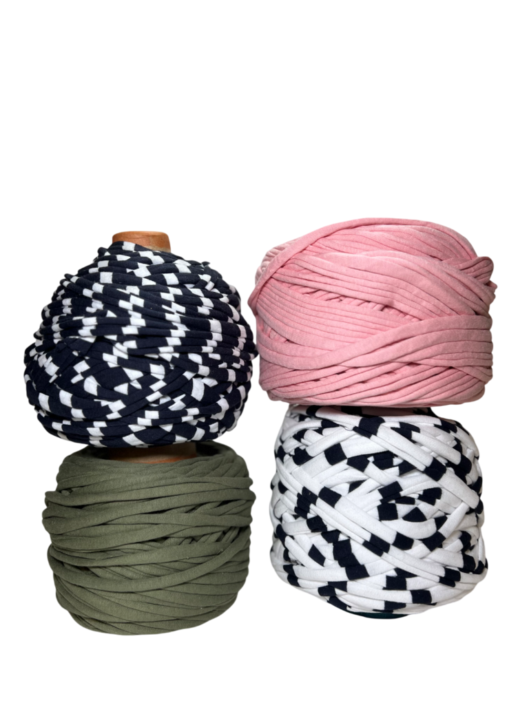 Трикотажная пряжа вторичного производства, 2000 гр., "Набор 27"