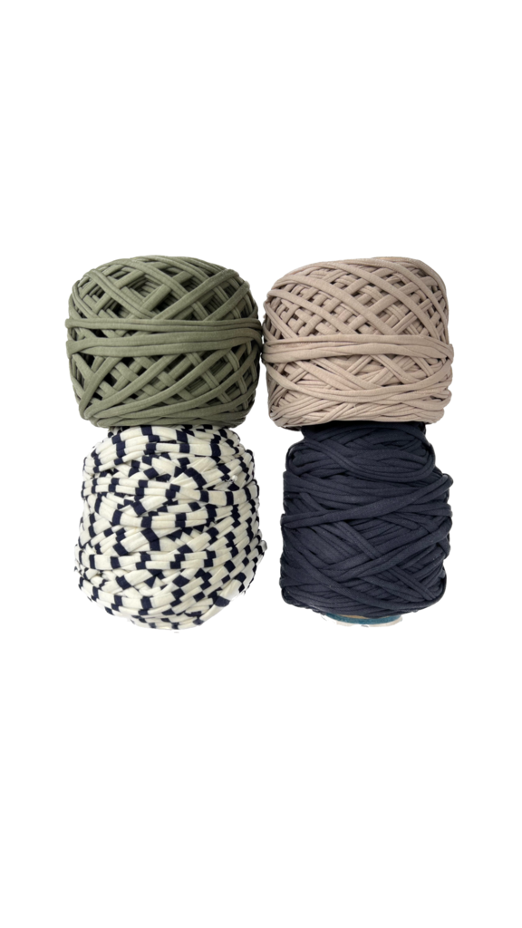 Трикотажная пряжа вторичного производства, 2000 гр., "Набор 32"