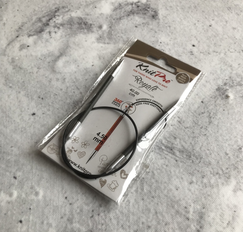 Спицы круговые "Royale" 4,5мм/40см