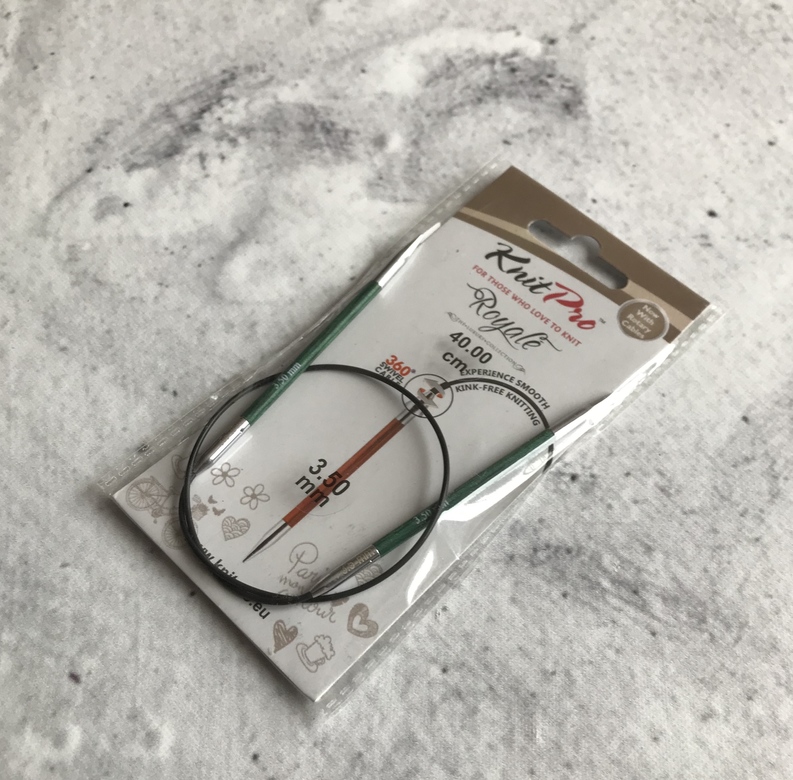 Спицы круговые "Royale" 3,5мм/40см