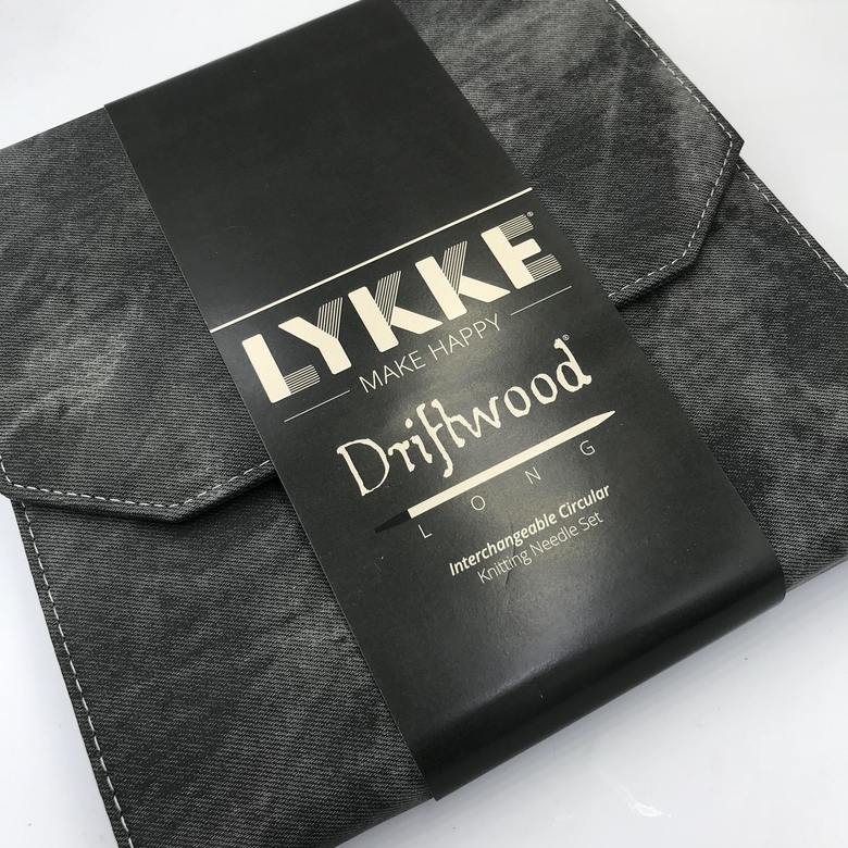 Набор разъемных спиц Long LYKKE, дерево Driftwood, длина 14-16,5-19 см, цвет Grey
